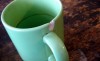 A chipped cup.